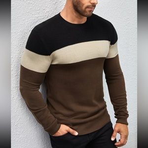 Colorblock Sweater ⌚️